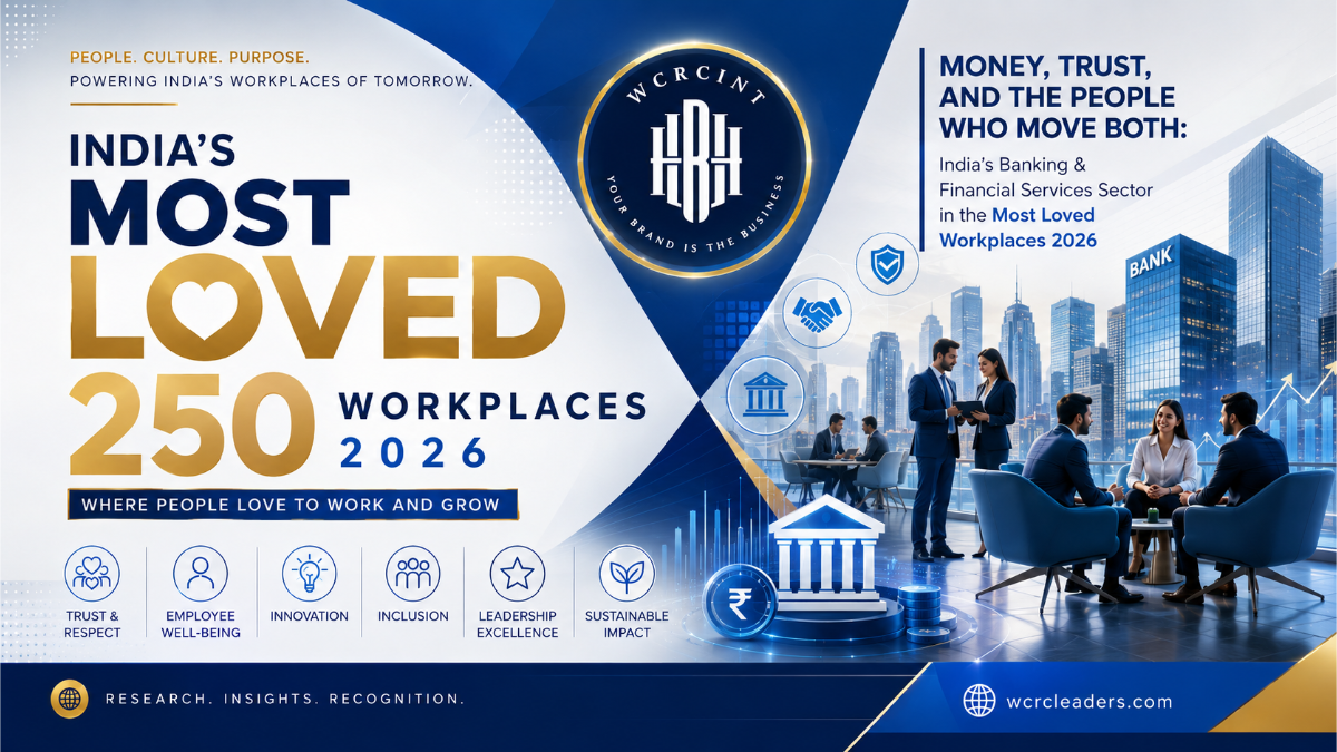 India's Most Loved 250 Workplaces 2026 — Banking & Financial Services sector analysis by WCRC Culture Crest