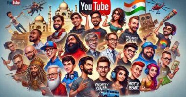 write an article on wcrcleaders ranking of top 10 india's most influential youtubers