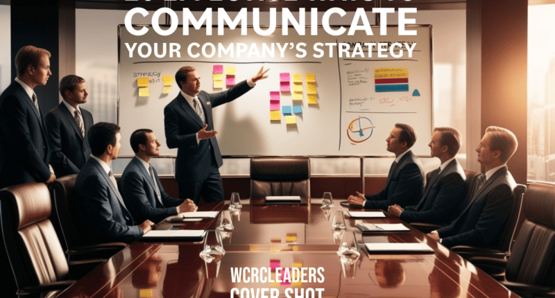 20 Effective Ways to Communicate Your Company’s Strategy