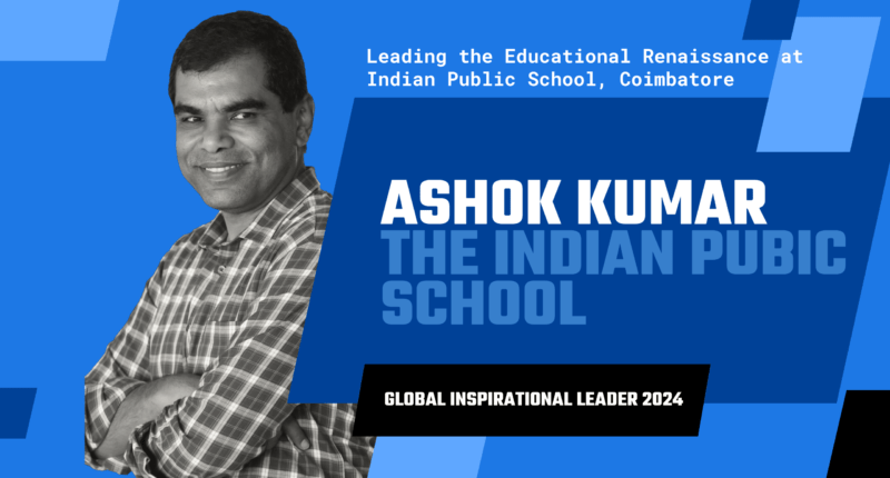 Ashok Kumar, The Indian Public School, Coimbatore